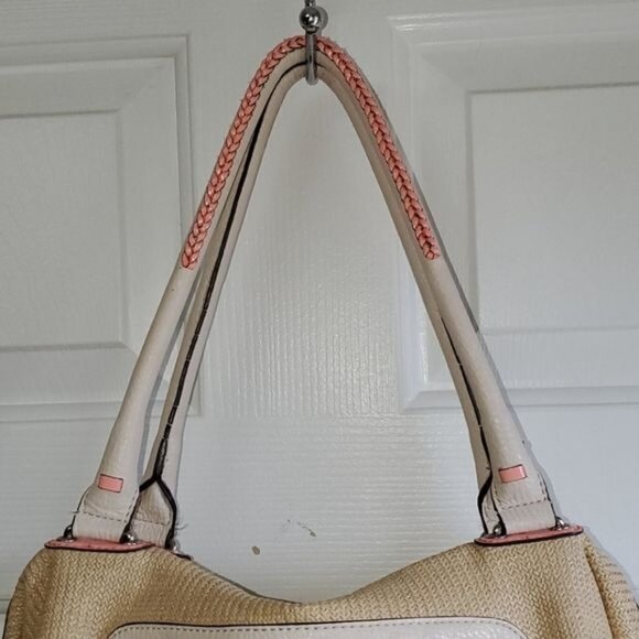 Jessica Simpson Bag Jasmine Straw Satchel Purse Shoulder Handbag WOMEN'S WOMAN'S - Picture 5 of 13